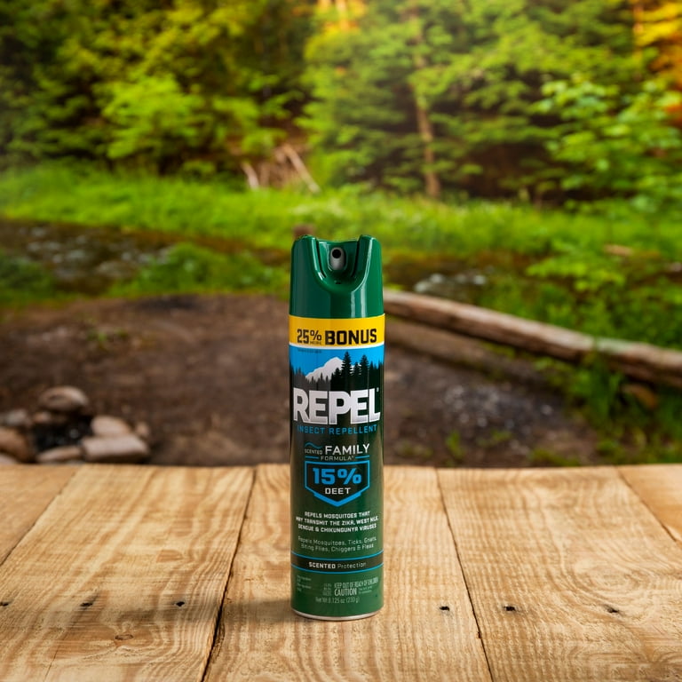 Repel Insect Repellent Scented Family Formula 8.125 Ounces 15 DEET Aerosol