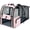 Pink, variant on LEKE - Large Cat Backpack Carrier Expandable Pet Carrier Backpack for Small Dogs Medium Cats Fit Up to 18 Lbs, Dog Backpack Carrier, Foldable Puppy Backpack Carrier for Travel, Hiking,Grey
