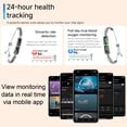 thumbnail image 3 of Smart Bracelet for Women Fitness Tracker Ladies Slim Thin Health Wristband Dress Diamond Dainty Activity Tracker Heart Rate Sleep Monitor Step Counter Calories Pedometer, No Subscription Fee, 3 of 7