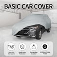 thumbnail image 6 of Autodrive Basic Car Cover M - Durable Indoor and Outdoor Protection Size M fits most of midsize to full size car, 6 of 7