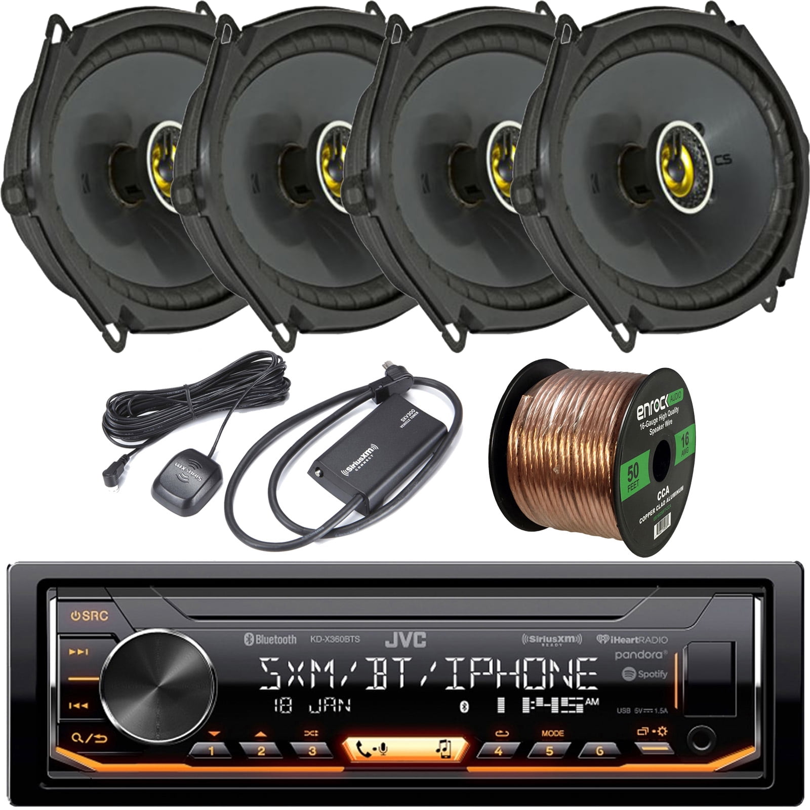 SingleDIN Bluetooth InDash Mechless AM/FM USB Digital Media Car