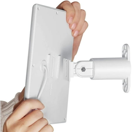 Wasserstein - Mountable Solar Panel for Arlo Essential and Essential XL Spotlight Security Cameras - White