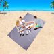 thumbnail image 3 of Ficarrico Estera de Picnic Estera Liviana Impermeable para el Piso Mini Estera de Playa Plegable Estera para Acampar al Aire Libre a Prueba de Humedad para Acampar, Viajar, Caminar, Festivales y, 3 of 5
