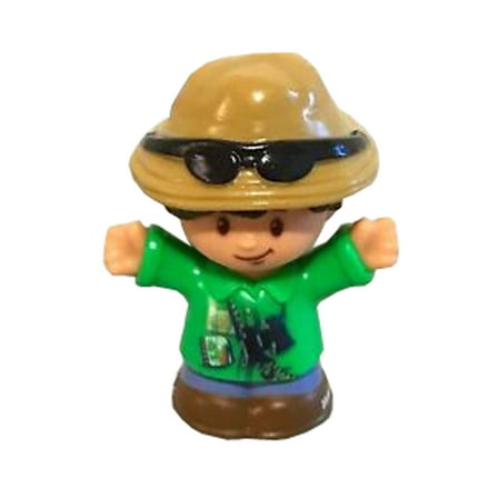 Replacement Figure for Fisher-Price Little People Share and Care Safari FHF35 - Includes 1 Replacement Safari Guide / Zookeeper Figure
