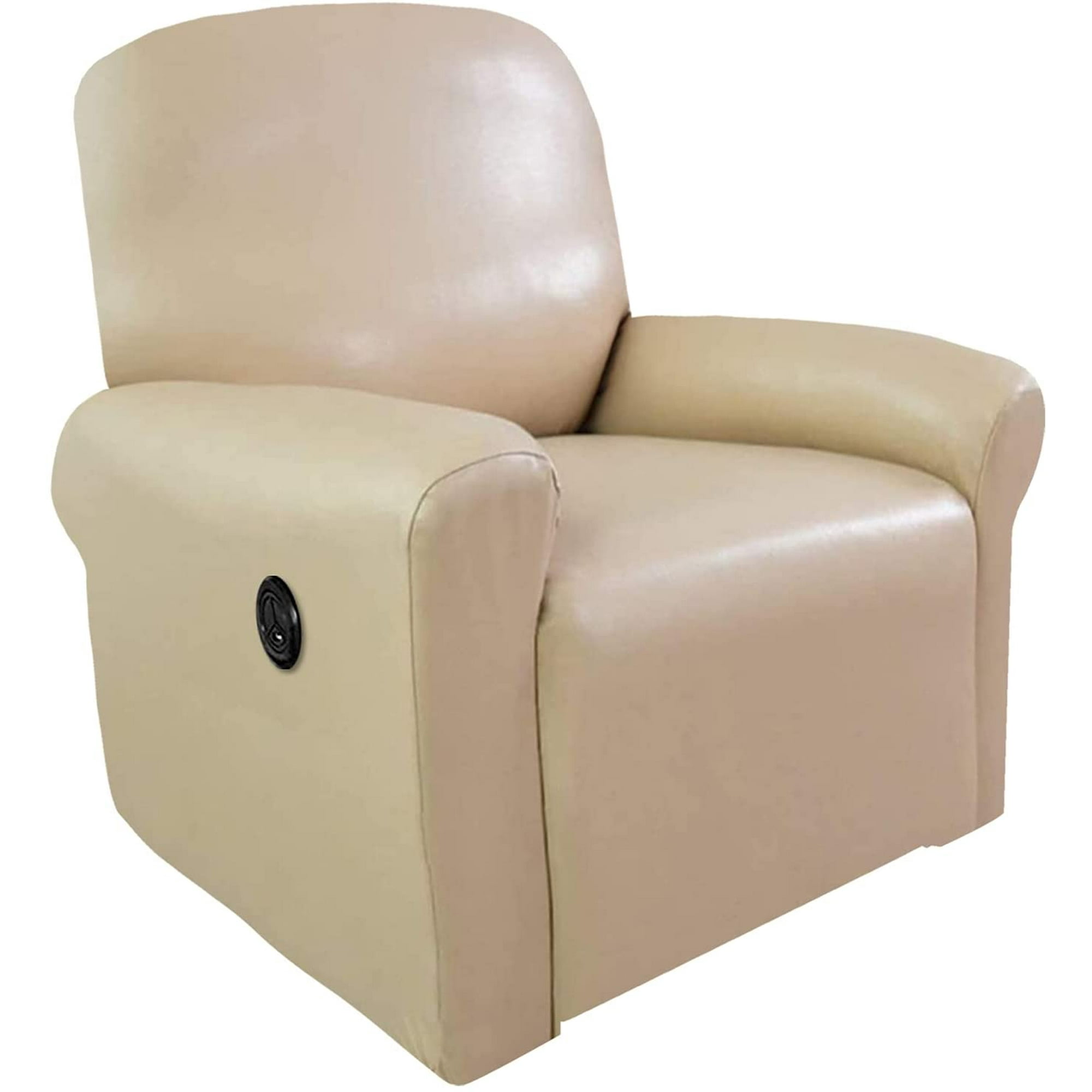 Waterproof Leather Recliner Chair Covers 4 Pieces Slipcover Stretch Reclining Cover Anti Slip For Large Recliners Sofa Couch Furniture Protector Khaki Canada Waterproof Leather Recliner Chair, How To Protect Recliner Sofa
