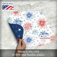 thumbnail image 7 of CounterArt "Star Spangled" 4-Pack Reversible Wedge Placemats, 7 of 7