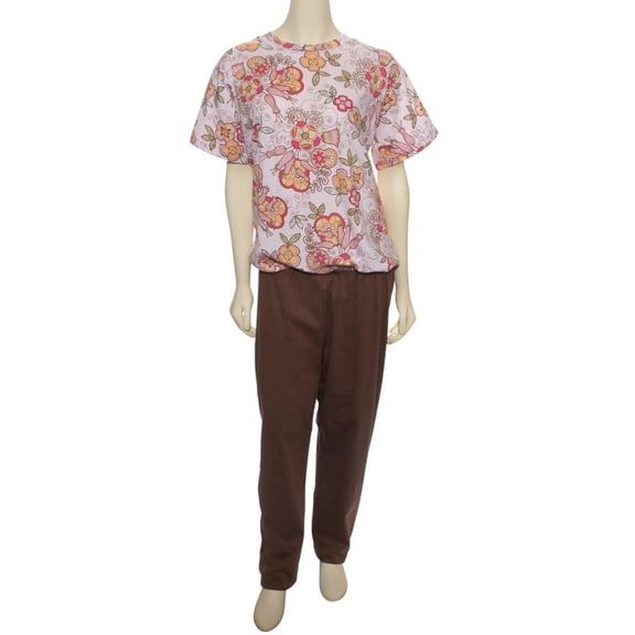 Womens Print-Top Anti-Strip Jumpsuit-Style 4
