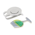 thumbnail image 4 of Clip de Sombrero de  de Bola  Desmontable Verde shamjiam Marcador de pelota de golf, 4 of 5
