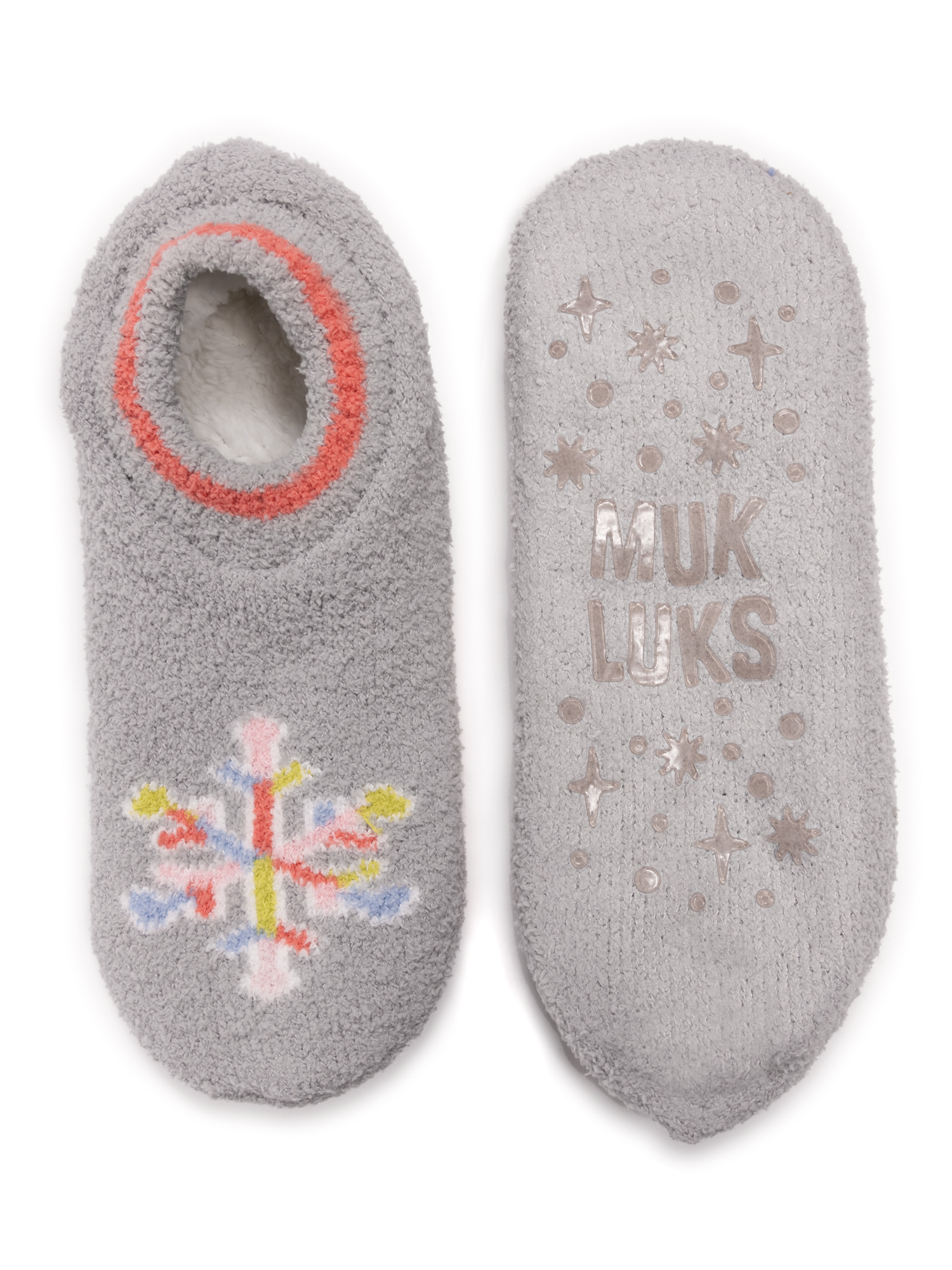 MUK LUKS Women's Cozy Slipper Sock, 1-Pack, OSFM