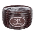 thumbnail image 4 of Woven Flowerpot Creative Flower Planting Basket Flower Arrangement Container, 4 of 6