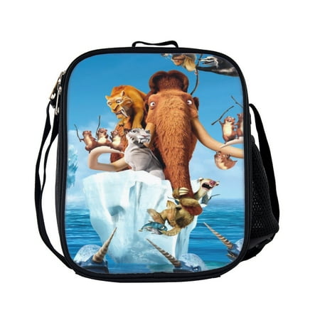 

Ice Age Cartoon Adventure Lunch Bag Casual Lightweight Insulated Lunch Tote for Men and Women Work Office Picnic Travel Camping