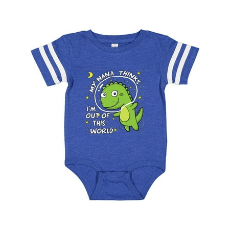 

Inktastic My Nana Dinosaur Gift Baby Boy or Baby Girl Bodysuit