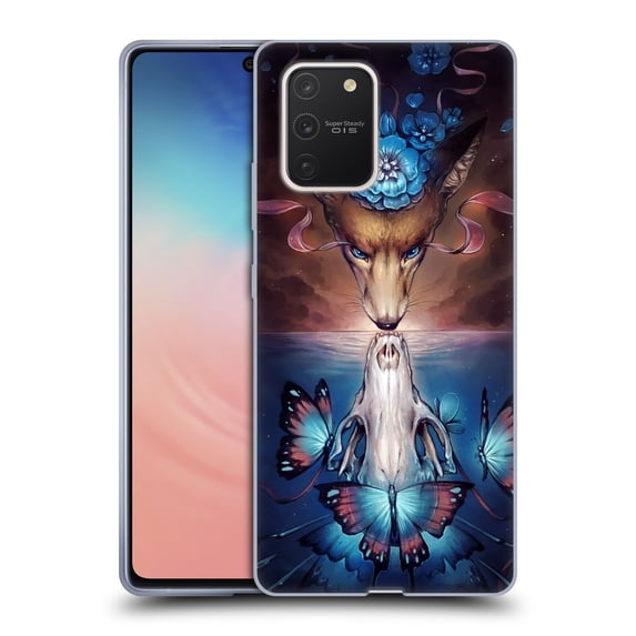 Head Case Designs Officially Licensed Jonas "JoJoesArt" Jödicke Wildlife 2 Beautiful Death Soft Gel Case Compatible with Samsung Galaxy S10 Lite