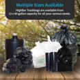 thumbnail image 6 of Heavy Duty Contractor Bags, 42 Gallon, 32.75" X 47" - 3 MIL Thick Large Black Industrial Garbage Trashbags (No Ears) for Construction and Commercial use (No Ties), 6 of 6