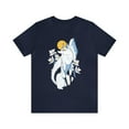 thumbnail image 2 of Arctic Fox Flowers Moon Fashion Unisex Jersey Short Sleeve Tee, 2 of 12