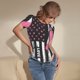 thumbnail image 3 of Fotbe Ribbon Breast Cancer Awareness Body de Mujer con Cuello Redondo y Mangas Cortas, Sin Mangas Ajustado, Suave, Cómodo y Básico-Large, 3 of 7