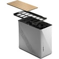 thumbnail image 5 of Fractal Design FD-CA-ERA-ITX-SI Era ITX Computer Case - Silver, White, 5 of 5