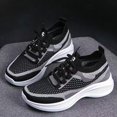 thumbnail image 6 of Womens Running Shoes -on Walking Tennis Sneakers Lightweight Breathable Casual Soft Sole Mesh Workout Sports Shoes, 6 of 7