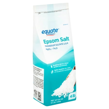 Equate Magnesium Sulfate USP Epsom Salt, 4 lbs