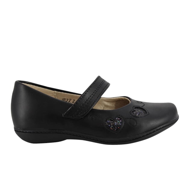 Zapato Flats EH! tipo Escolar Clásico Formal Vestir negro 20.5