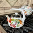 thumbnail image 5 of Vegetable Garden Enamel Kettle 2.3-qt., 5 of 10