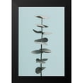 thumbnail image 2 of 1x Studio III 13x18 Black Modern Framed Museum Art Print Titled - Eucalyptus Blue No 1, 2 of 5
