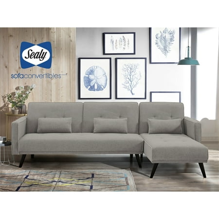 Sealy Jenna Sectional Convertible Sofa