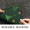 thumbnail image 6 of Dark Green Christmas Tree and Star Pattern Door Rugs,Washable Non Slip Door Mats Indoor,Decorative Door Mats,Entry Mat Indoor for Entrance,Bedroom,Kitchen,Bathroom,16"x47", 6 of 6