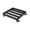 Black, variant on Heavy Duty Metal Square Caddy with Locking Casters, 330Lbs Rolling Stand for Indoor Outdoor,Black
