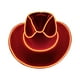 thumbnail image 2 of Sombrero de cowboy de fiesta LED, Amarillo, 2 of 2