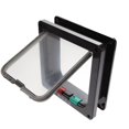 thumbnail image 4 of Pet Cat Puppy Dog Supplies Lock Lockable Safe Flap Door Black M, 4 of 8