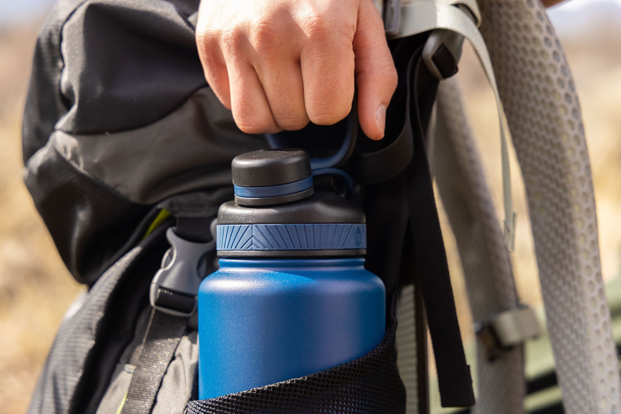 The bottle incorporates a wide-mouth opening, which makes it easy to fill, pour, and clean. Additionally, the wide opening accommodates ice cubes, allowing you to keep your drinks refreshingly cold. The TAL Ranger Water Bottle also features a screw-on cap with a leak-proof seal, ensuring that your liquids won't spill or leak, even when the bottle is placed in a bag or backpack.