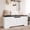 White-39”, variant on NYBOPAVIS 47" Wooden Storage Bench with Storage & Cushion, Upholstered Storage Bench with Safety Hinges for Entryway, Bedroom, White