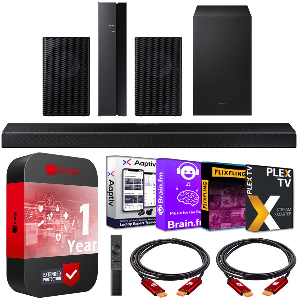Samsung HW-Q600A 5.1.2ch Surround Sound Wireless Home Theater Bundle 3.