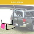 thumbnail image 4 of Adjustable Steel Pick Up Truck Bed Hitch Extender Extension Rack for Boat Lumber Long Loads Canoe Ladder, 4 of 6