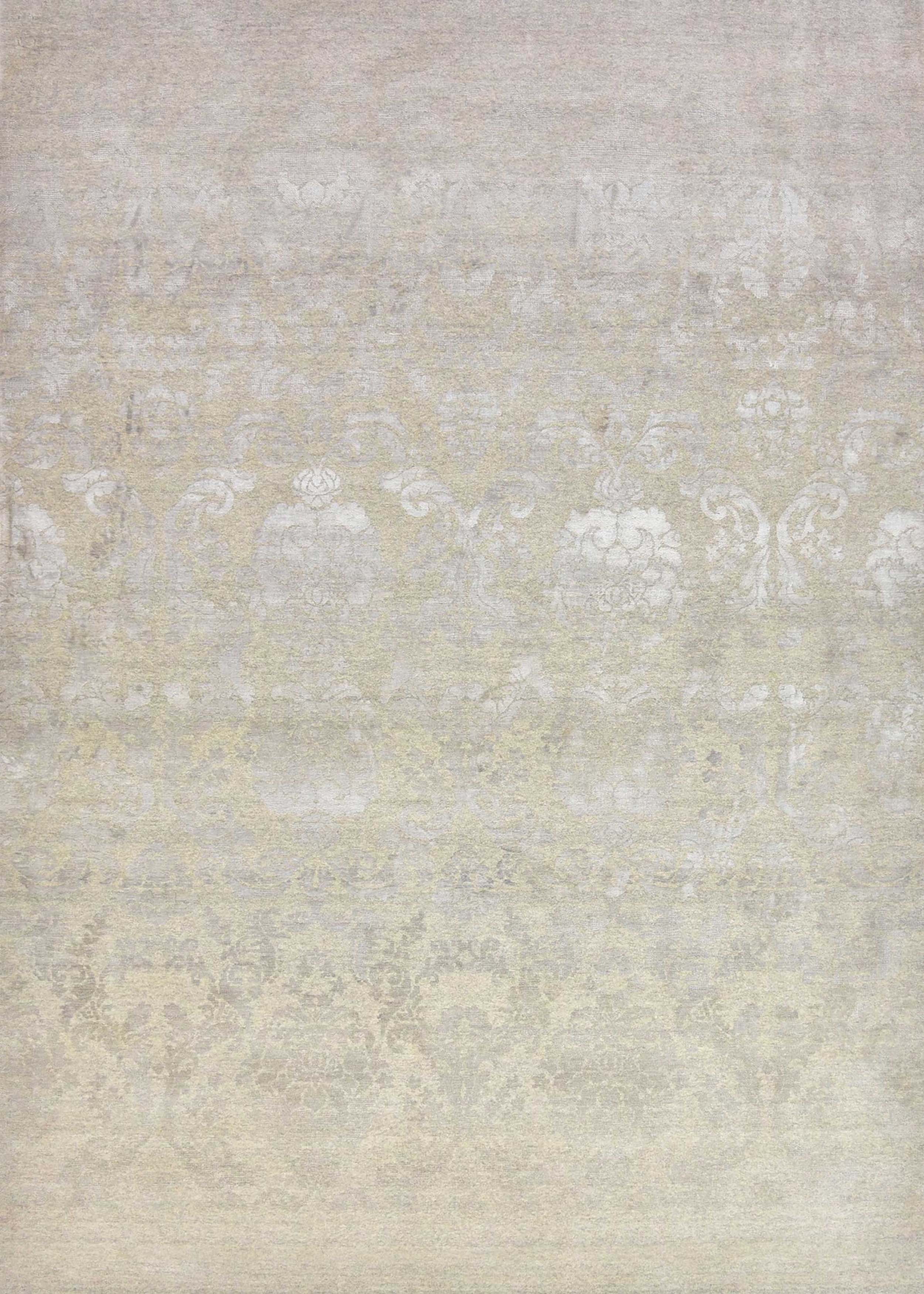 Ahgly Company Indoor Rectangle MidCentury Modern Silver Pink Pink