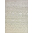 thumbnail image 1 of Ahgly Company Indoor Rectangle Mid-Century Modern Silver Pink Oriental Area Rugs, 3' x 5', 1 of 6