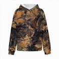 thumbnail image 6 of Staki Girl's Camo Hoodies Long Sleeve Oversized Sweatshirts Hoodie Pullovers Streetwear Trendy 2-12Y(Dark Gray,4-5 Years), 6 of 7