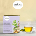 thumbnail image 2 of Orajas Green Tea with Lemongrass | Premium Loose Leaf Tea & Herbs, 150g (5.29 oz) | Sourced from Nilgiris, India, 2 of 5