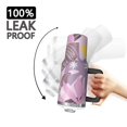 thumbnail image 3 of Floral 40oz Tumbler– Stainless Steel Insulated Tumbler with Handle and Straw, Large Capacity Travel Cup for Hot & Cold Drinks,Thanksgiving,Christmas, Spring,Flower, 3 of 6
