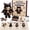 Bat Skeleton Boy, variant on Patchwork Skeleton Witch Girl DIY Kit - Halloween Sewing Craft Kit for Adults and Teens, Beginner-Friendly Gothic Cute Handmade Doll Making Set (Cat Skeleton Girl)