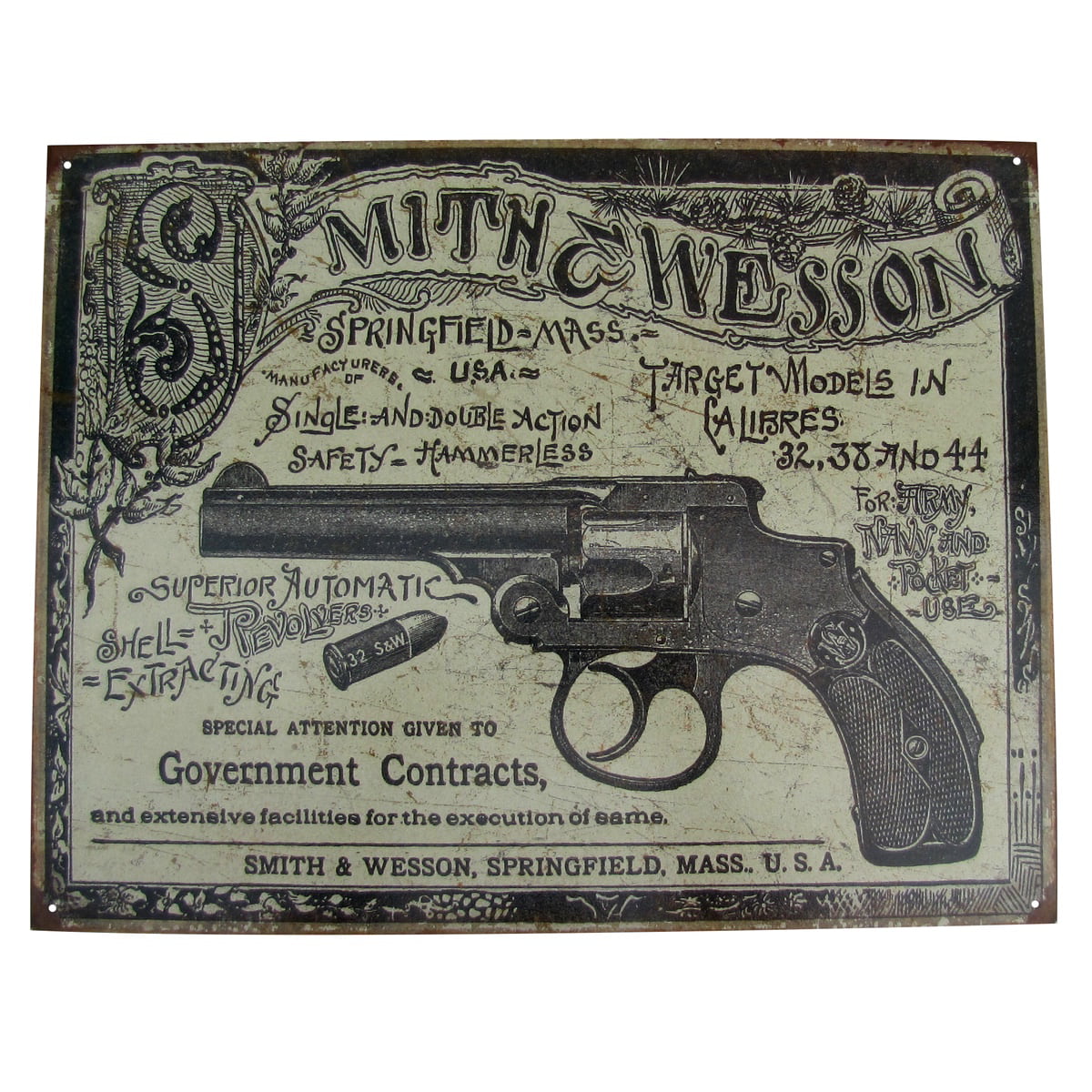 Rivers Edge Products Turn In Your Weapons Tin Sign 16-Inch