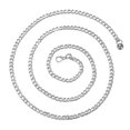 thumbnail image 3 of Cinturón de cinturo Delgada para Mujer, cinturo , Cadera, Plateado, Eslabones de Cadena de Metal Yuyangstore Cadena de cintura de aleación de mujer, 3 of 8