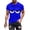 hgg294-Blue, variant on Yaoyar Men Funny Cartoon Face Print T-Shirts Short Sleeve Casual Novelty Tees Shirts for Streetwear Party