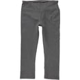 thumbnail image 2 of Reebok Capri - Pantalones deportivos de compresión con costuras para mujer, color gris, mediano, 2 of 3