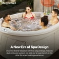 thumbnail image 4 of LifeSmart 4-Person 13-Jet Plug & Play Round Hot Tub with Thermal Cover, Sand, 4 of 12