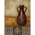 thumbnail image 2 of Marcon, Michael 19x24 Black Ornate Wood Framed with Double Matting Museum Art Print Titled - Mahogany Urn II, 2 of 4