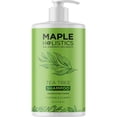 thumbnail image 5 of Tea Tree Oil Shampoo Sulfate Free - Deep Cleansing Vegan Tea Tree Shampoo for Oily Hair and Scalp - Daily Clarifying Shampoo for Build up with Rosemary Essential Oil for All Hair Types 25 Fl Oz, 5 of 12