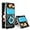 Blue, variant on Clear Phone Case for Samsung Z Flip 3 with Camera Cover,Len Protection Phone Case with Ring Holder Stand for Galaxy Z flip 3 5G 2021 Cover,Black Clear,White