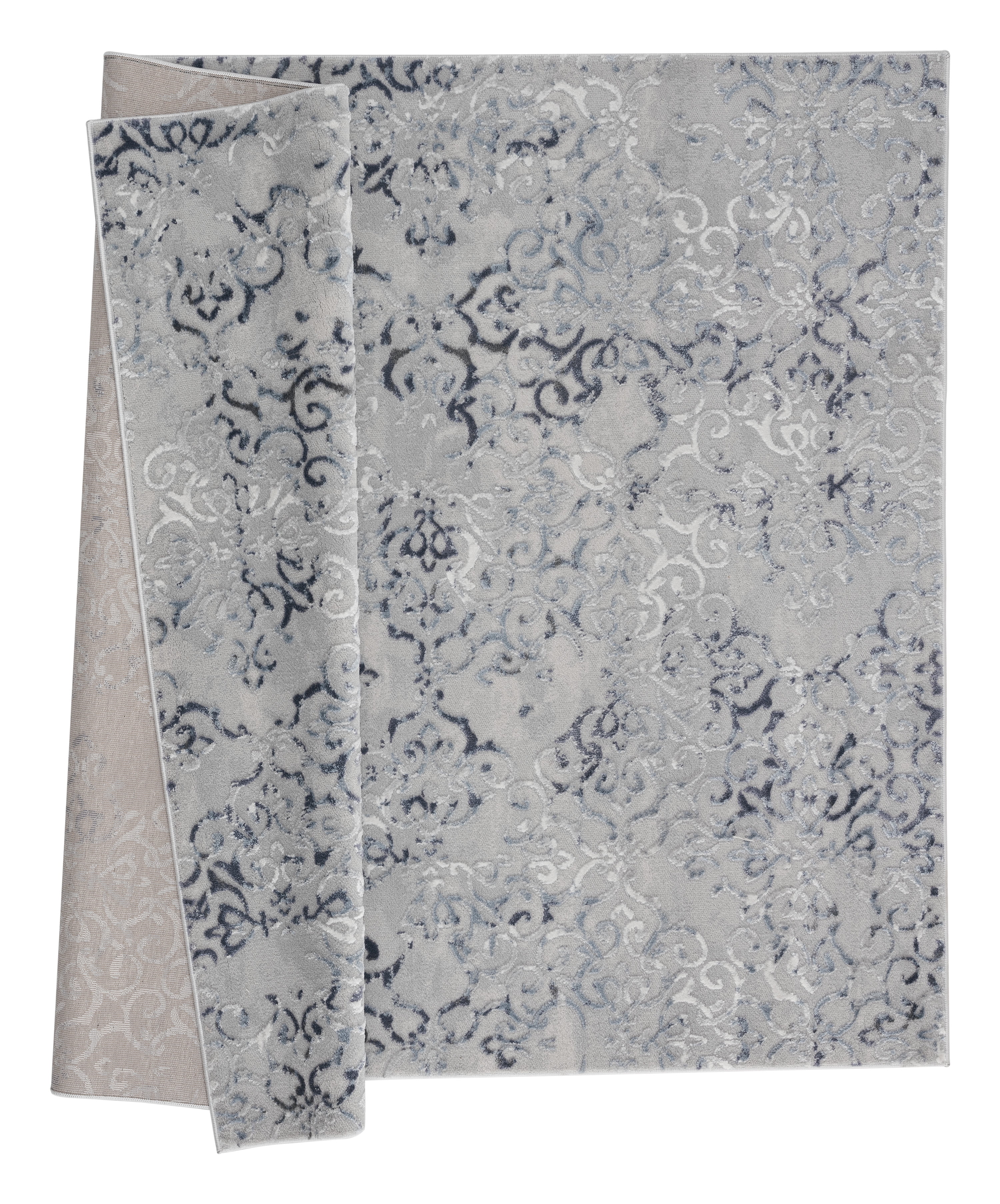 United Weavers Rasbora Tetra Transitional Bordered Area Rug, Plum, 9'10" x 13'2"